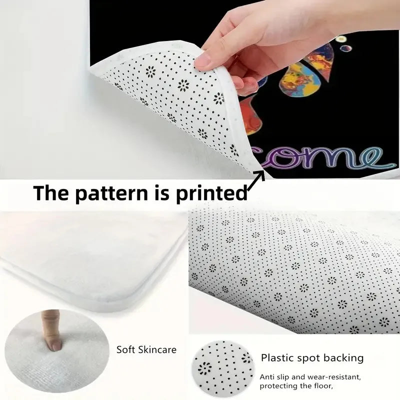 Gaming Rug for Boys Room Gamer Rug with Controller Design Carpet for Game Room Bedroom Decor Non-slip Machine Washab Mat